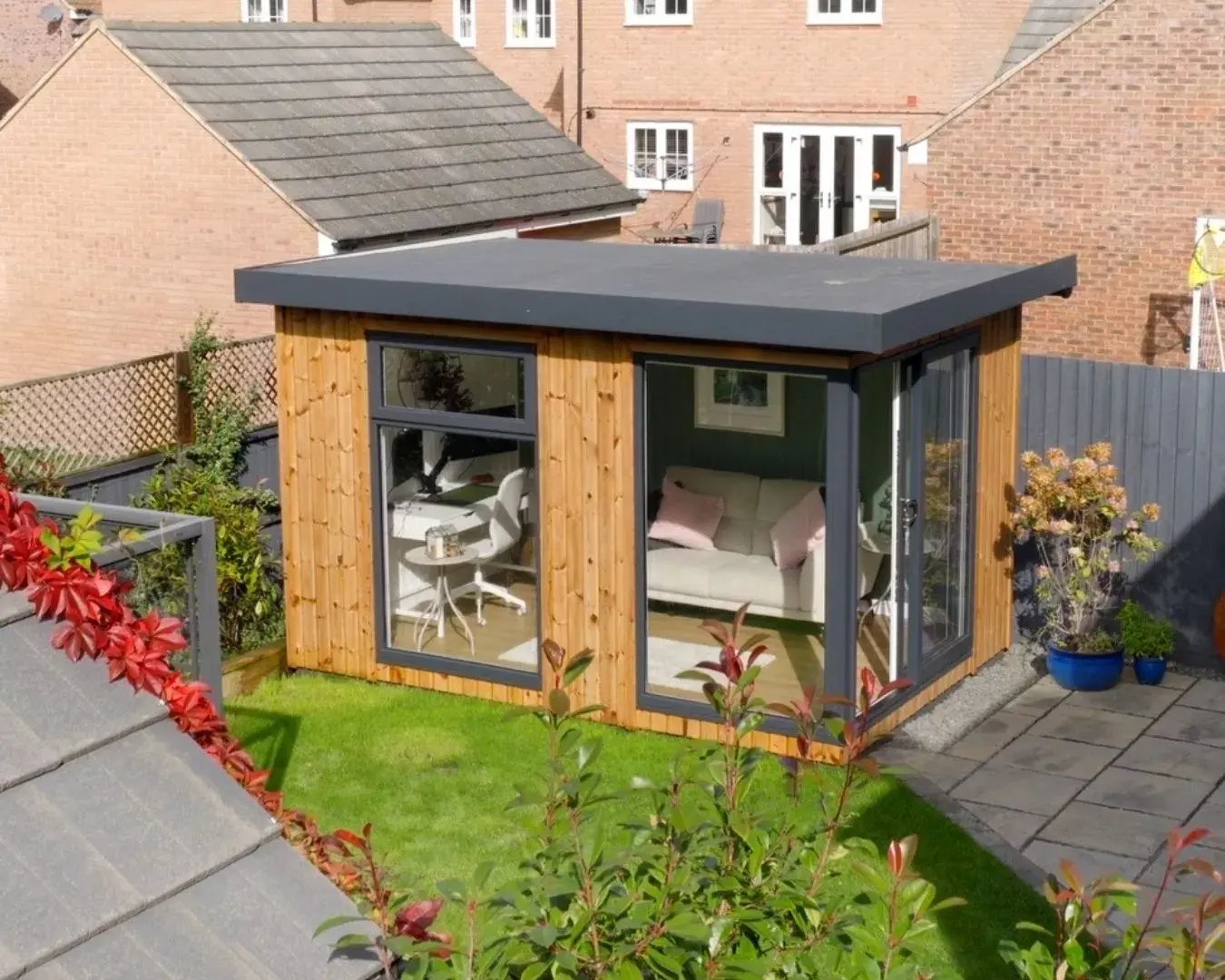 small office garden room