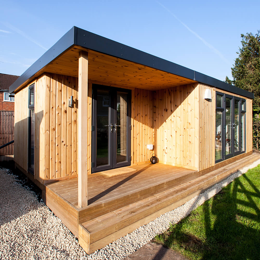 external shot of a garden photo studio