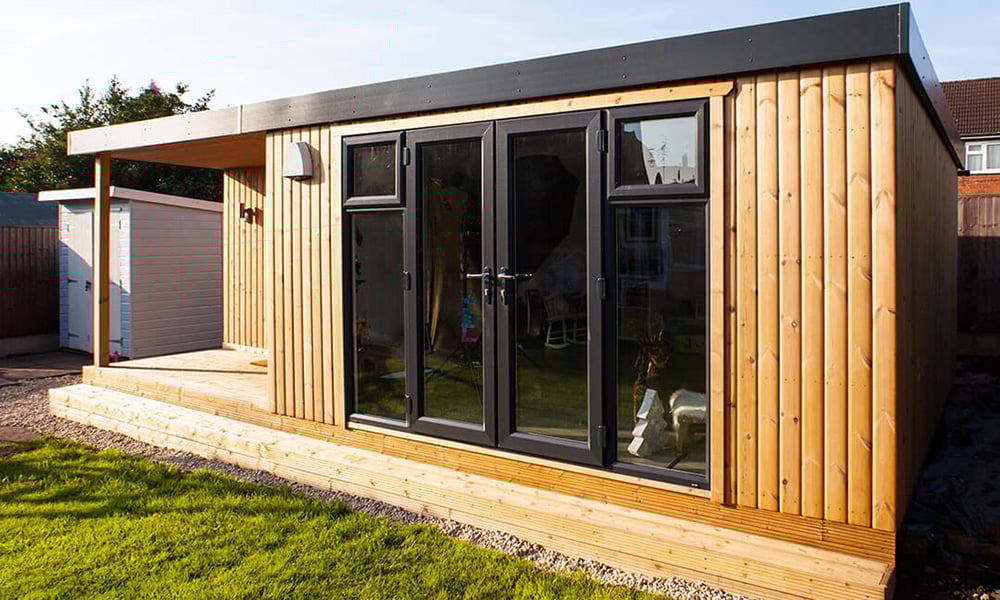 Photography studio garden room