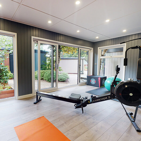 home gym garden room