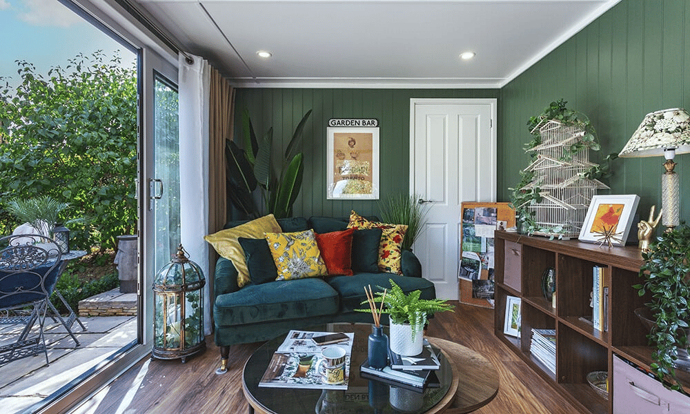modern garden snug