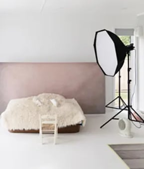 garden photo studio interior