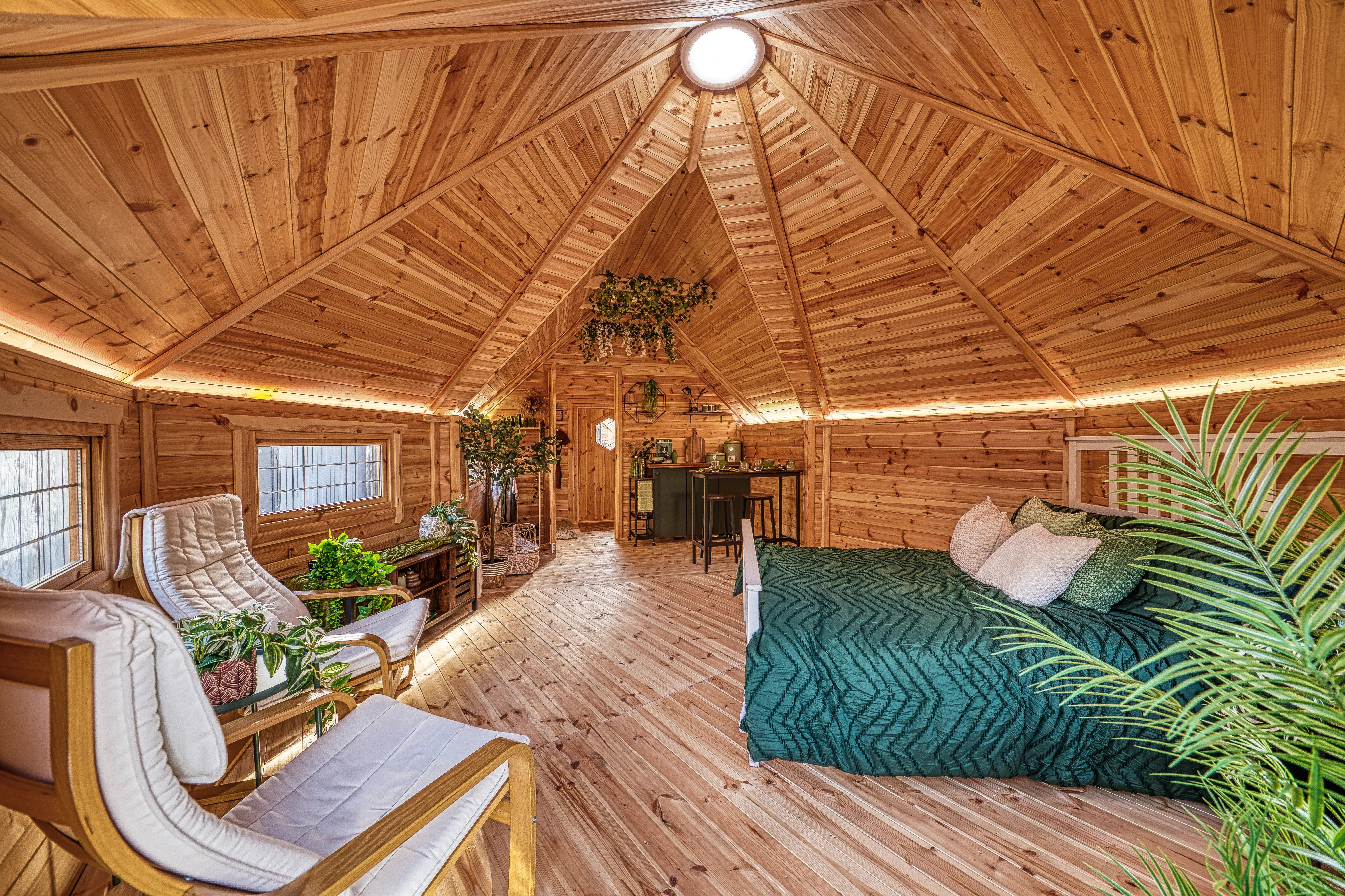 glamping accommodation