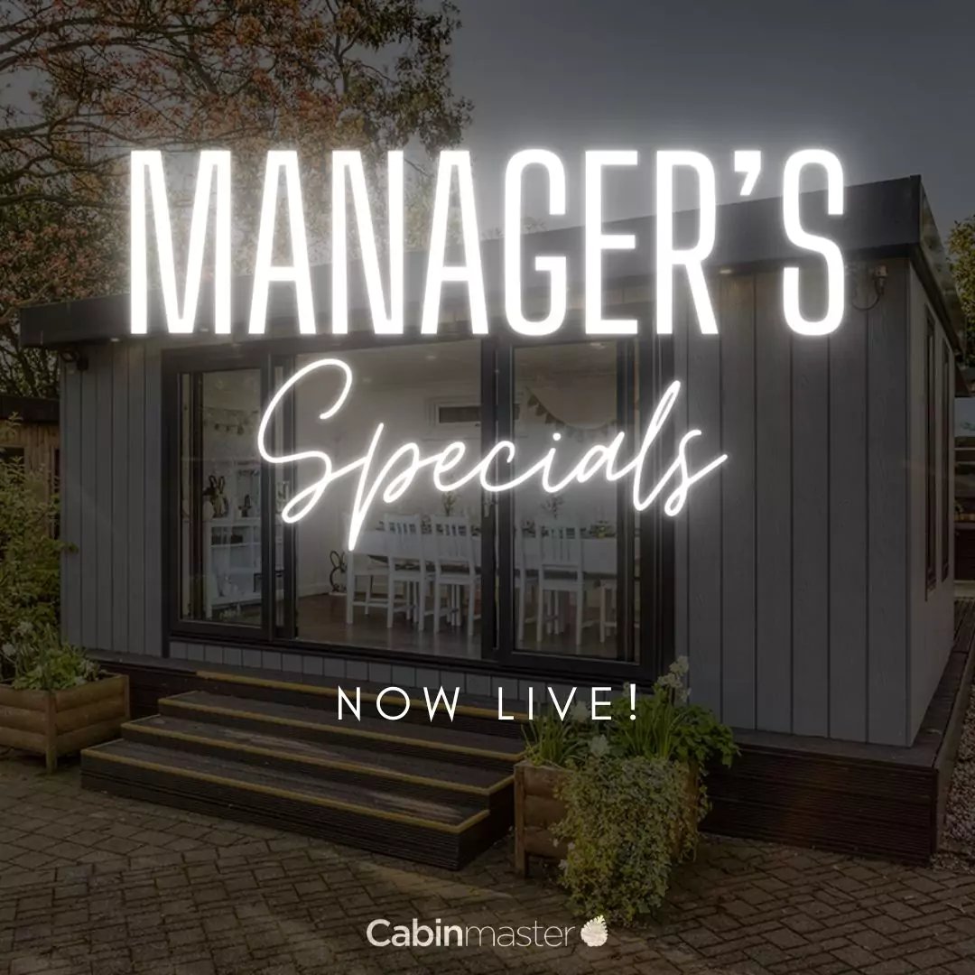 Garden room special offers from Cabin Master