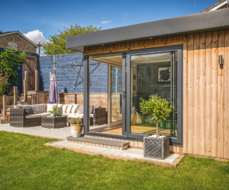 Garden Office & Family Room case study by cabin master
