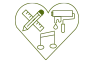Garden Summer House icon space for your interests