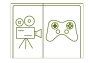 Man cave icon on your doorstep