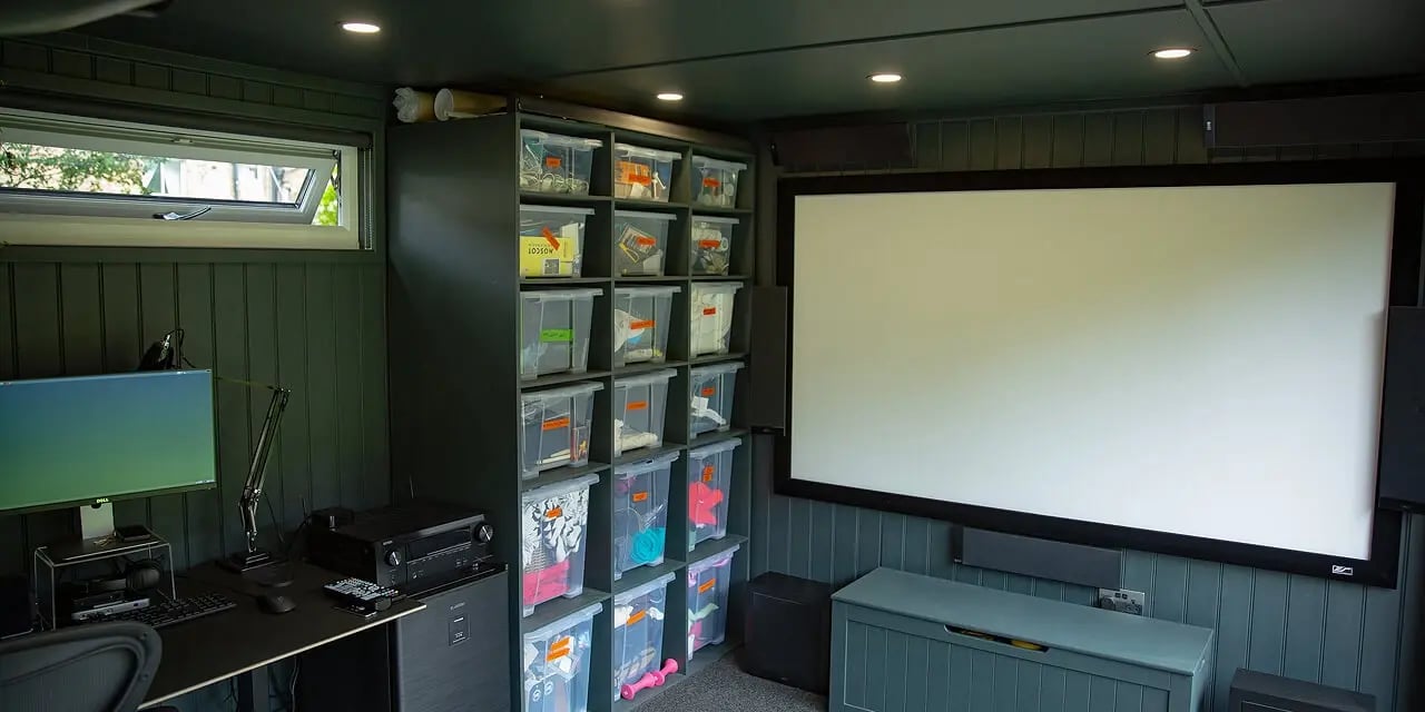 garden cinema room