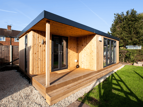Photography studio garden room