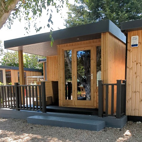 sauna cabin for the home