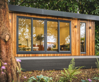 Multiuse Outdoor Space Case Study. A versatile garden room designed and installed by Cabin Master