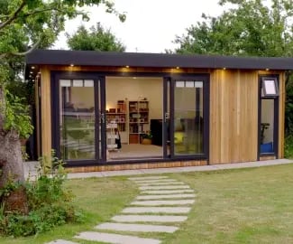 garden tuition room for home tutoring and working from home