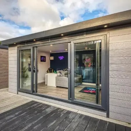 composite clad insulated garden gym