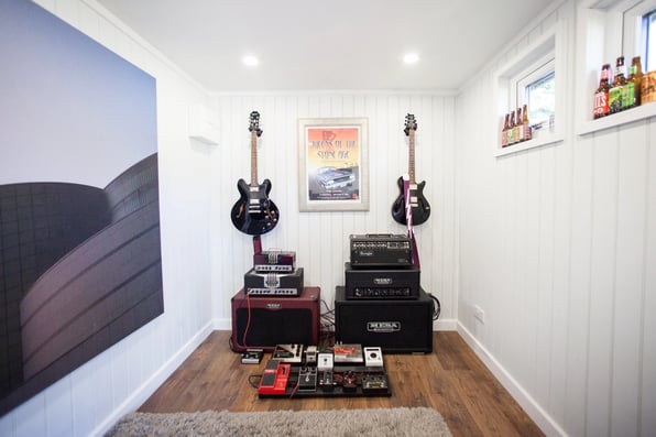 How To Create Your Own Music Studio Garden Room