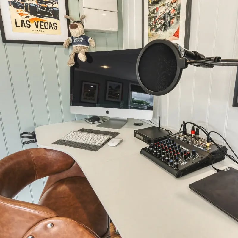 garden music studio equipment