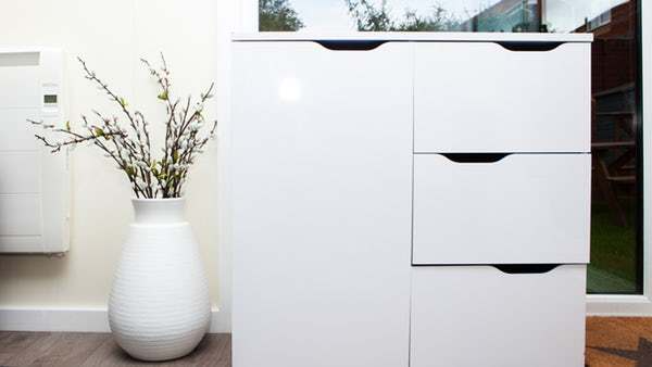 Cabin Master Cedar Garden Office Internal View 