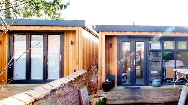 Cabin Master Cedar Garden Annex with adjacent Cedar Garden Room