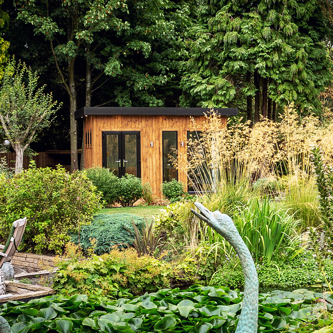 Small redwood garden artists studio