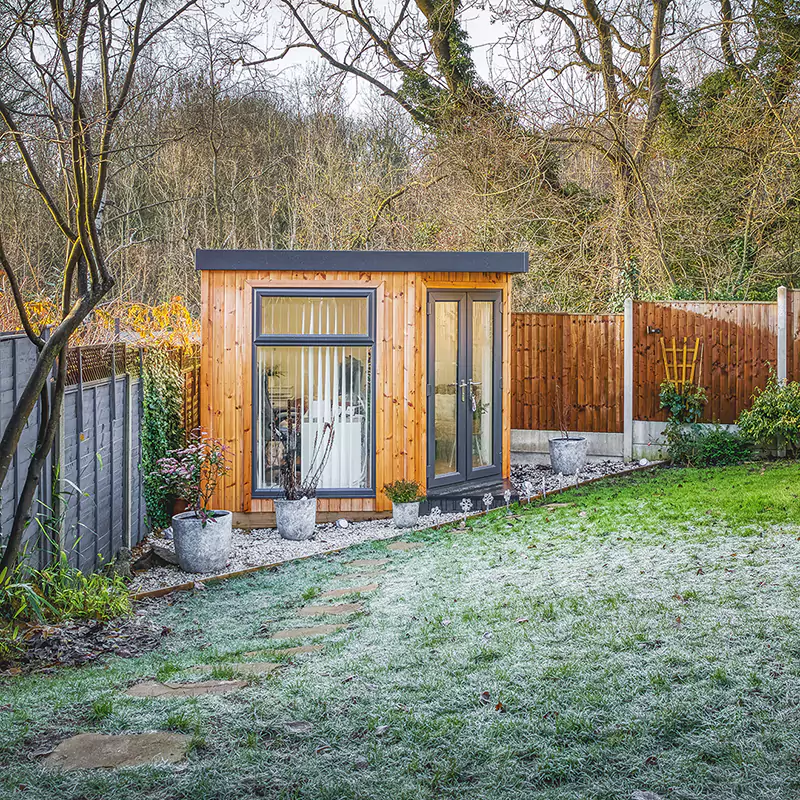 small insulated garden office