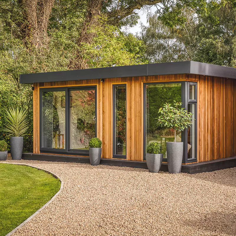 Luxury cedar garden room