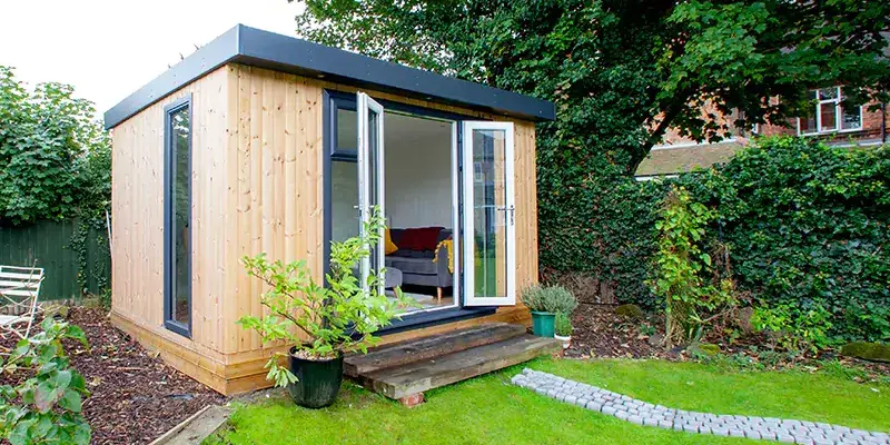 small garden office pod