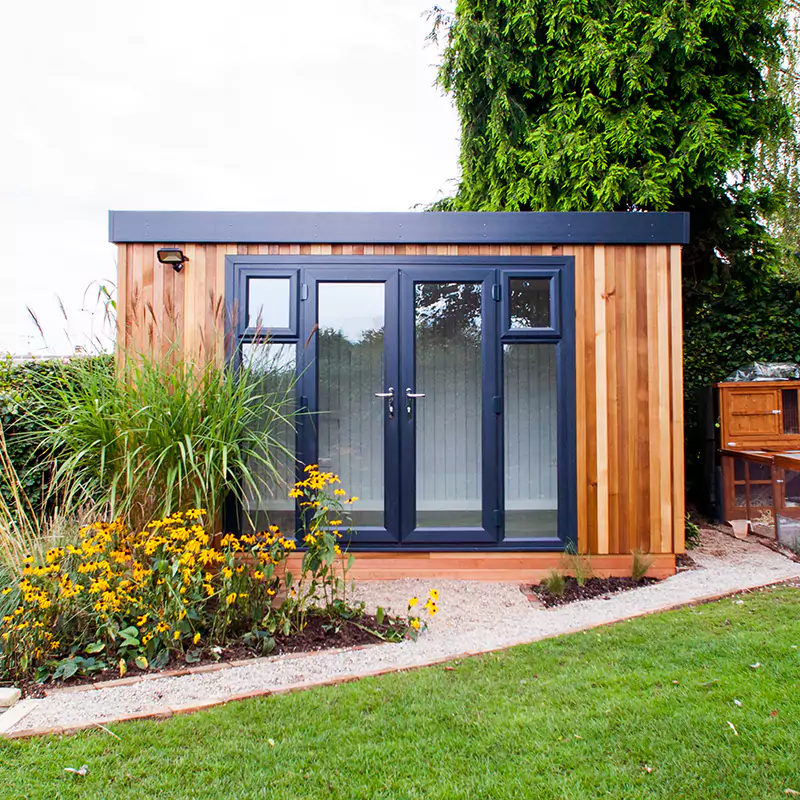 end to end service small garden offices