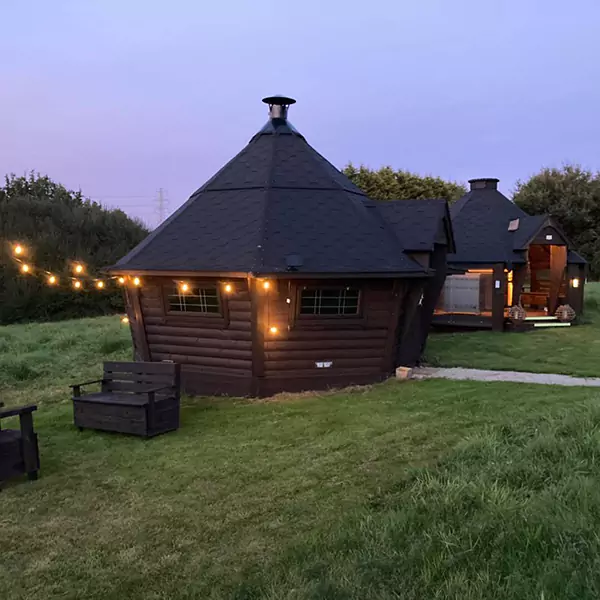 camping cabin lodges in Derbyshire