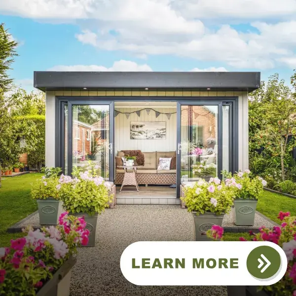 composite garden room in the sale