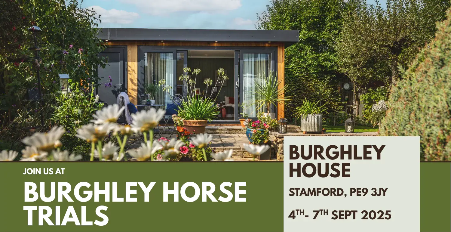 garden rooms at burghley horse trials