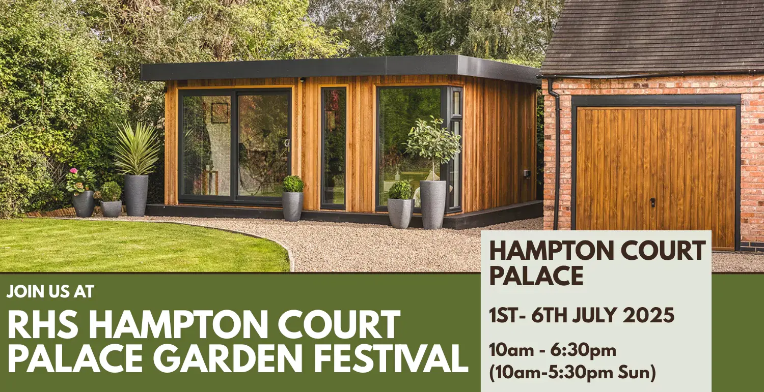 RHS hampton court garden rooms on show
