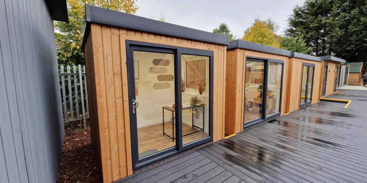 garden studio range at outdoor show site