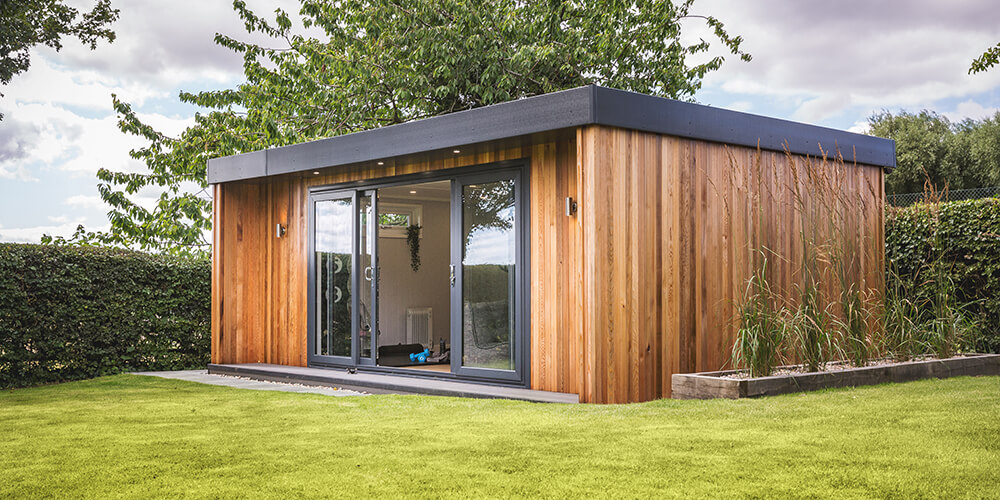 Large garden room studio for dance