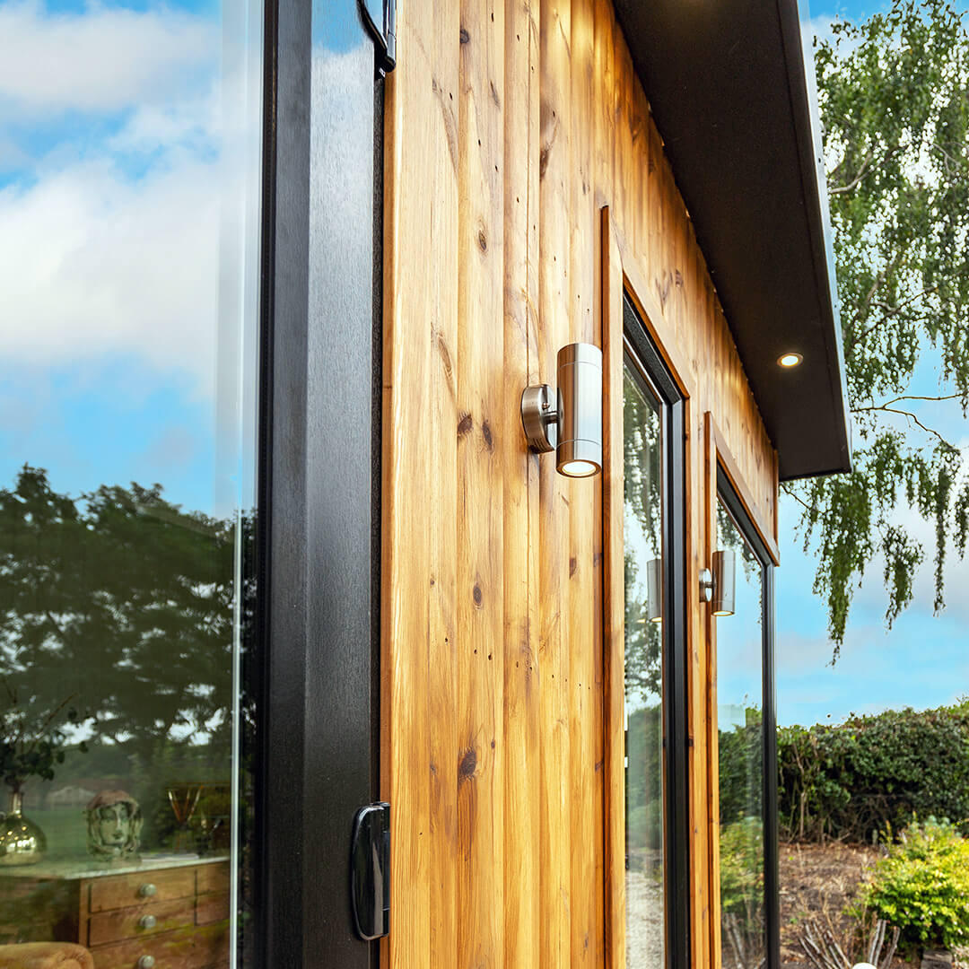 Cabin Master Hybrid Redwood Artist's Studio Hobby and Craft Room Close Up
