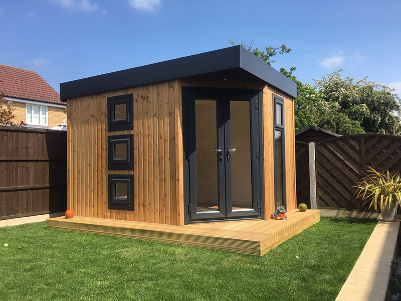 Small Garden Office Bespoke Garden Rooms and Offices From Cabin Master