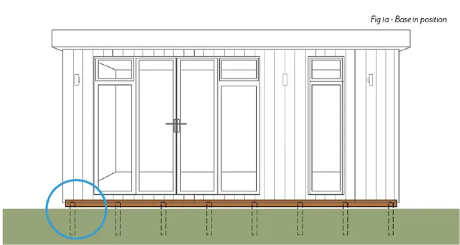 the internal framework and foundation of a building 