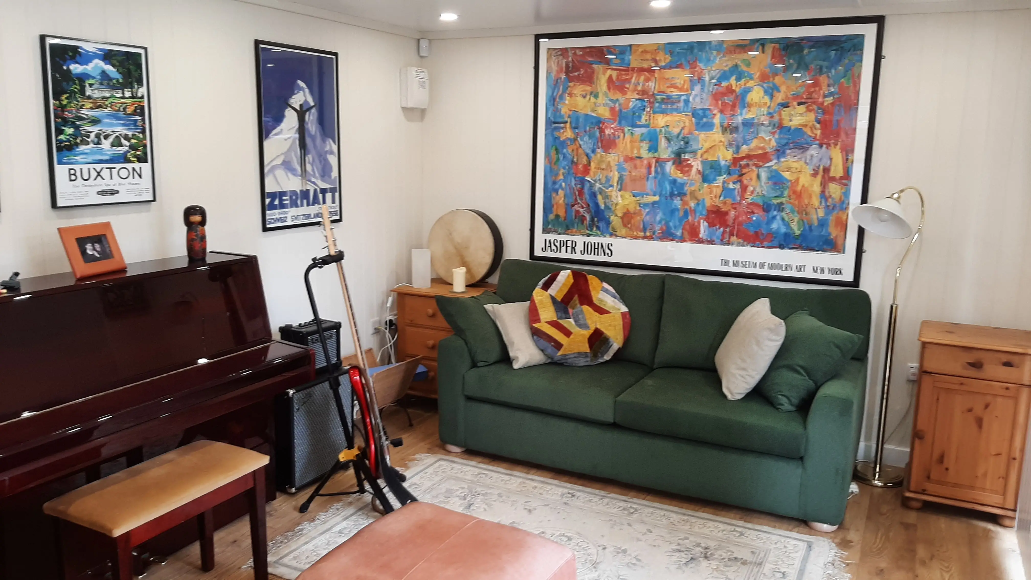 Cabin Master Marley Board Garden Music Room Inside View 