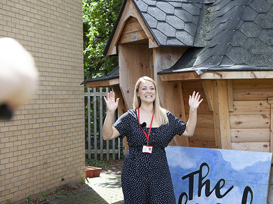 George Spencer outdoor learning teacher