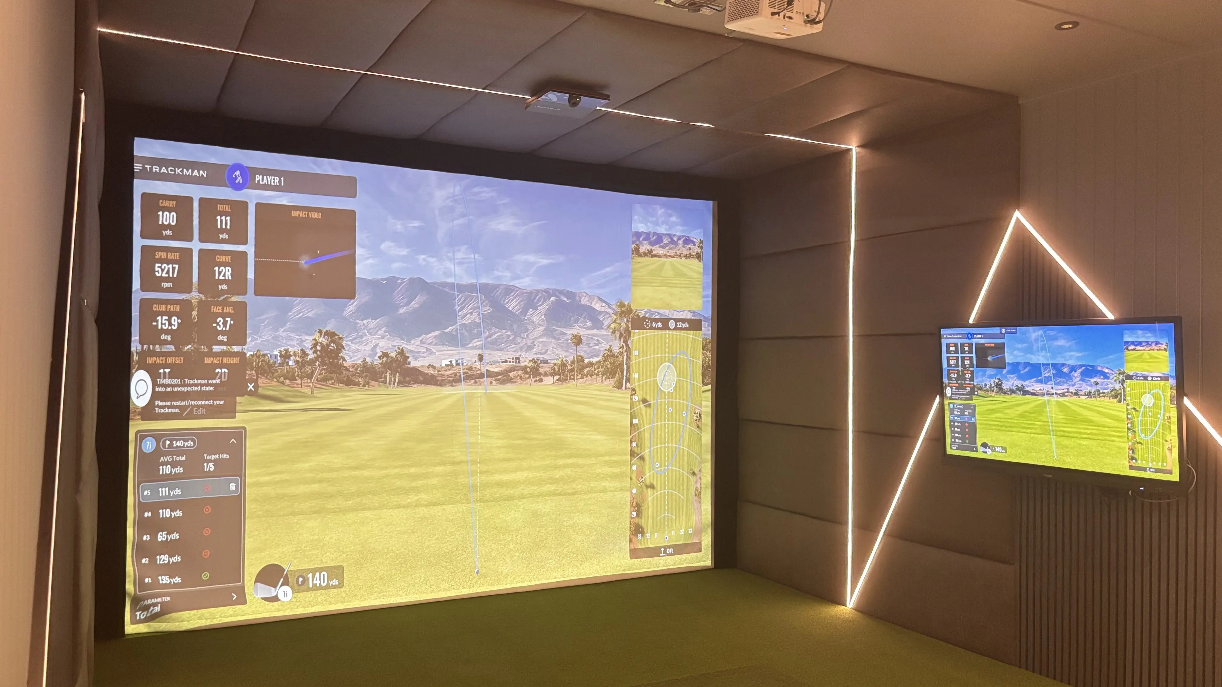 How Much Space Do You Need For a Golf Simulator Room in Your Garden?