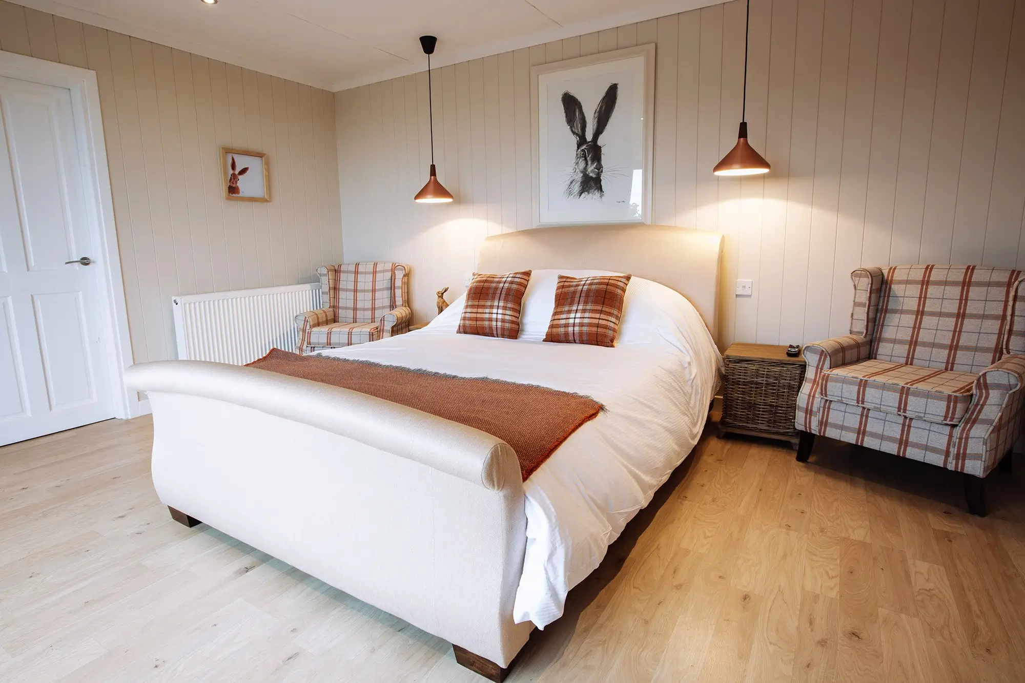 Laggan Sea View Snug Inside View 