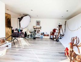 Photography studio set up