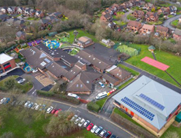 Springfield School Ariel view