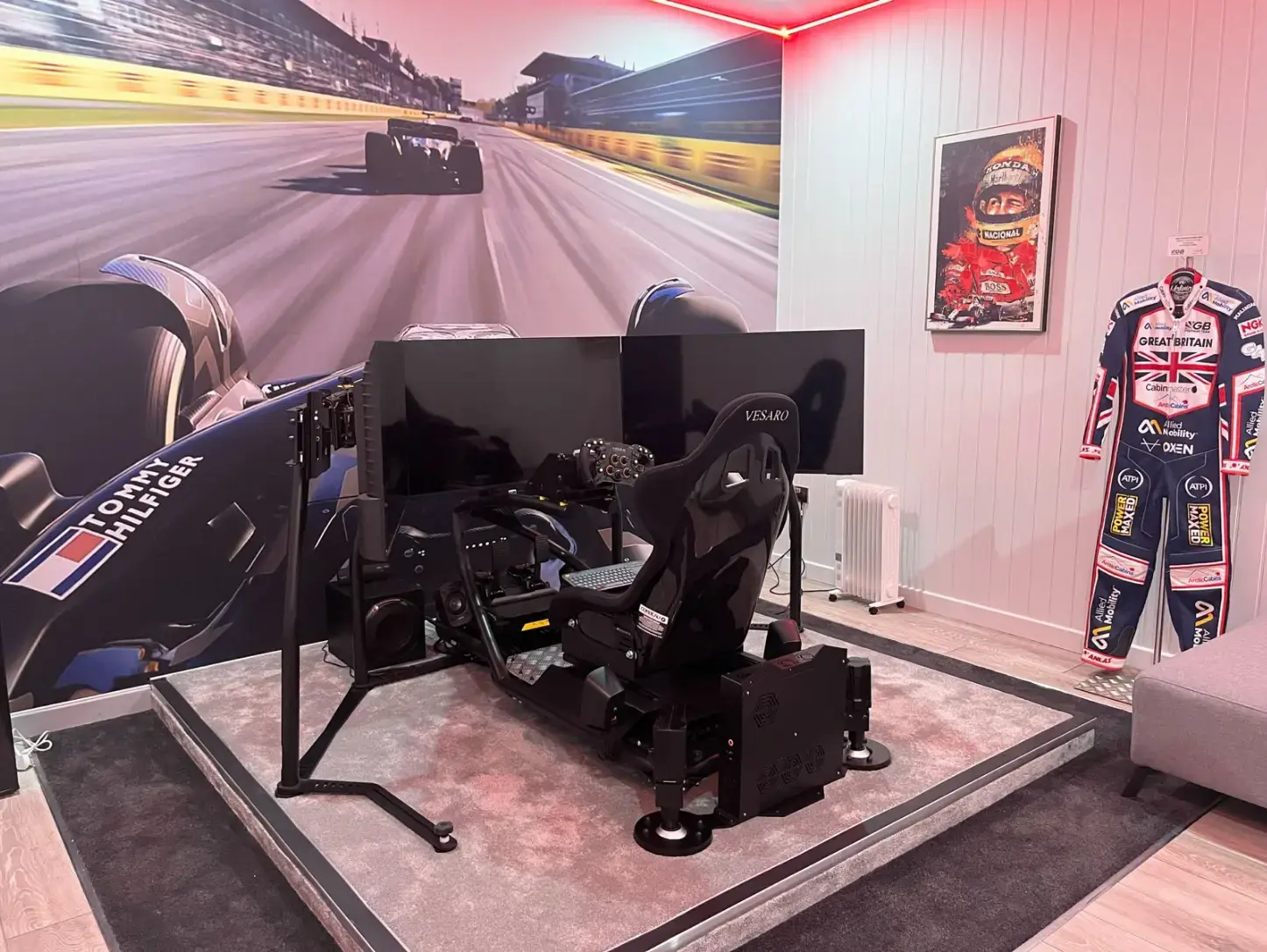 racing room setup