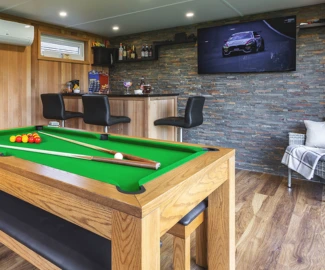 Jo & Danny's Corner Man Cave