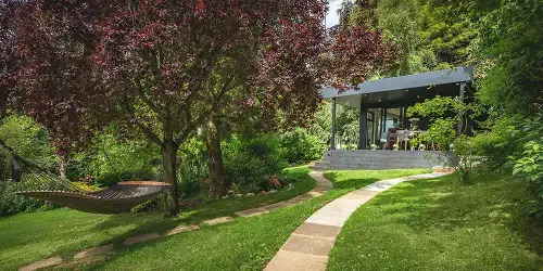 large composite garden office