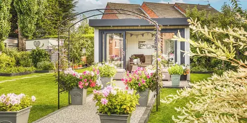 composite home office for the garden
