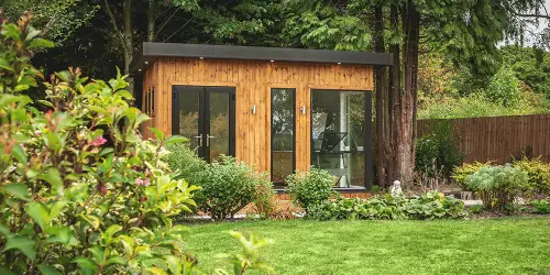 timber garden office