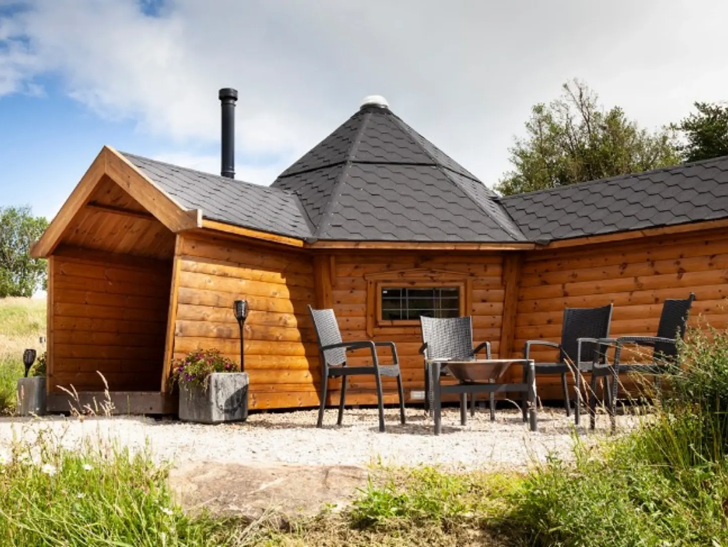 glamping pods
