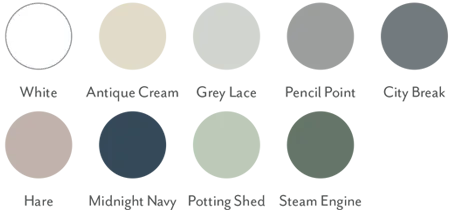 cabin master color pallete internal paint colours