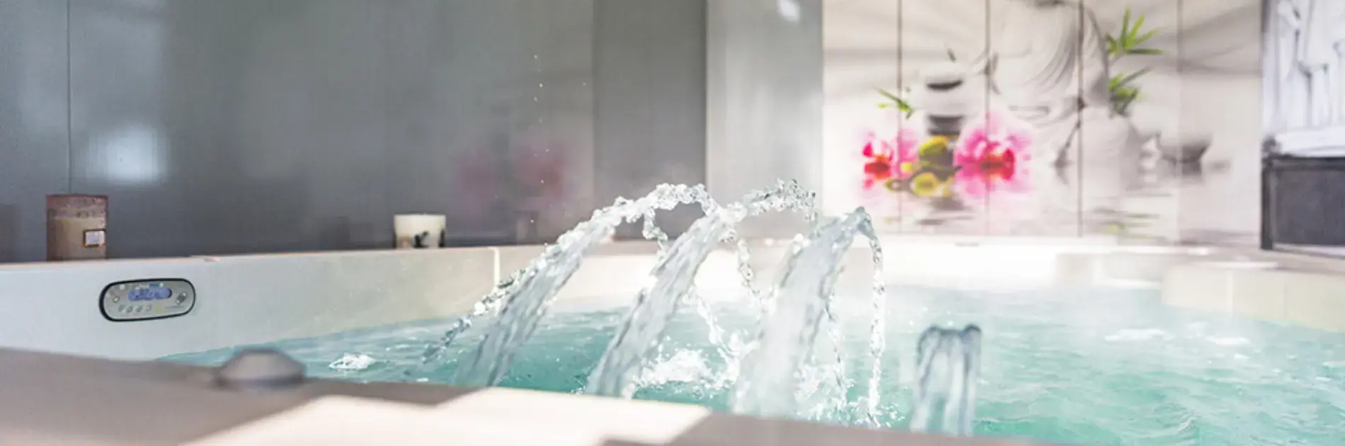 spa in the garden