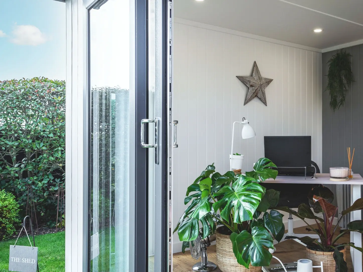 natural light in home office